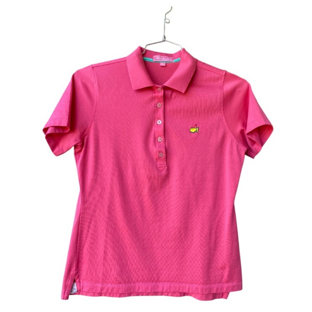 Magnolia Lane Collection Tech Masters Polo Shirt Women’s Size Medium Pink, Golf